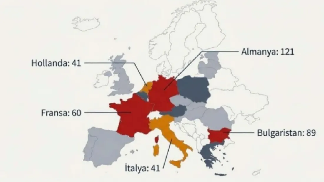2025 Yılında AB Ülkelerinde Türkiye Menşeli 476 Ürün 