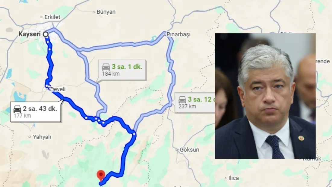 Adanalı Vekil Kayseri-Adana yolunu yetersiz buldu; '2 araba zor geçer'