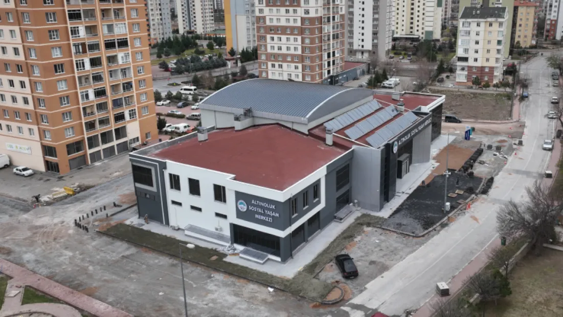 Altınoluk Sosyal Yaşam Merkezi Açılışa Hazırlanıyor