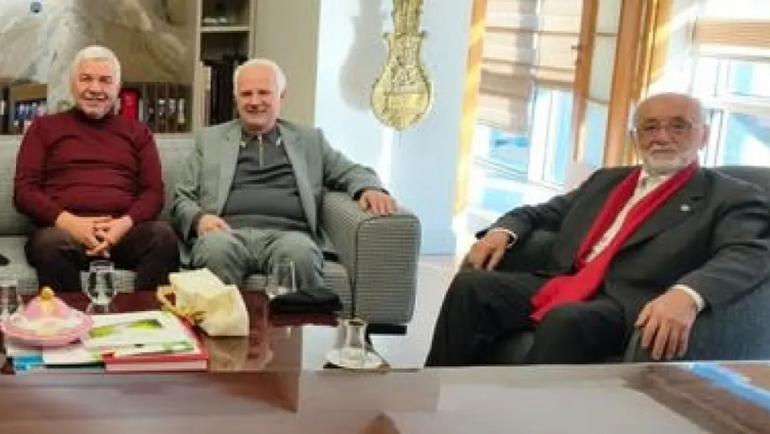 Başkan Ahmet Taş'tan B.Şehir eski Başkanı Çelik'e anlamlı ziyaret