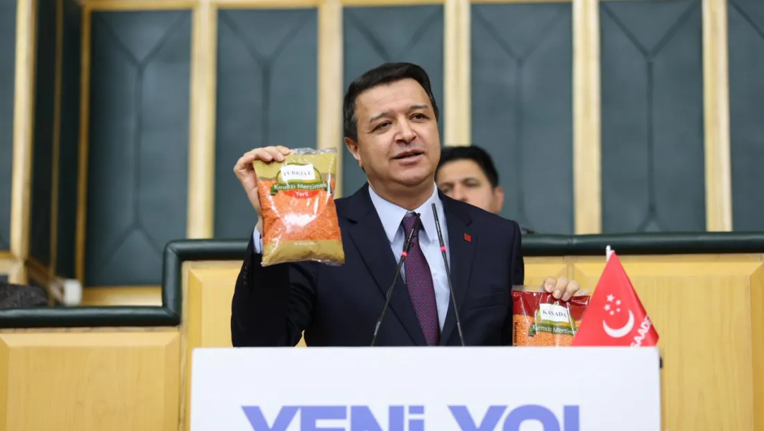 Başkan Arıkan, “İktidar için kırmızı mercimeğin yerli ve milliliği, doların yeşilini görene kadarmış”