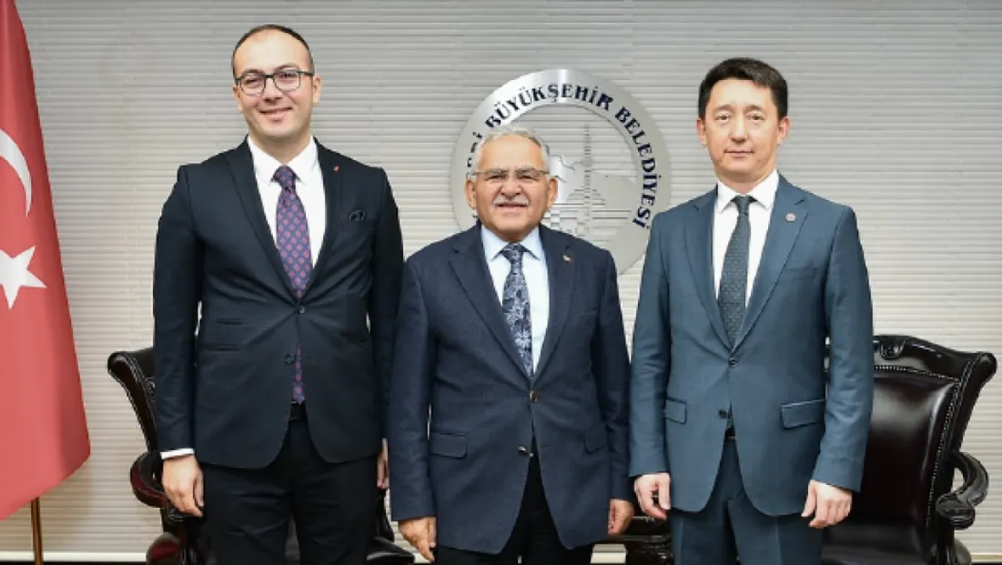 Başkan Büyükkılıç, Tataristan Temsilcisi Gataullin'i ağırladı