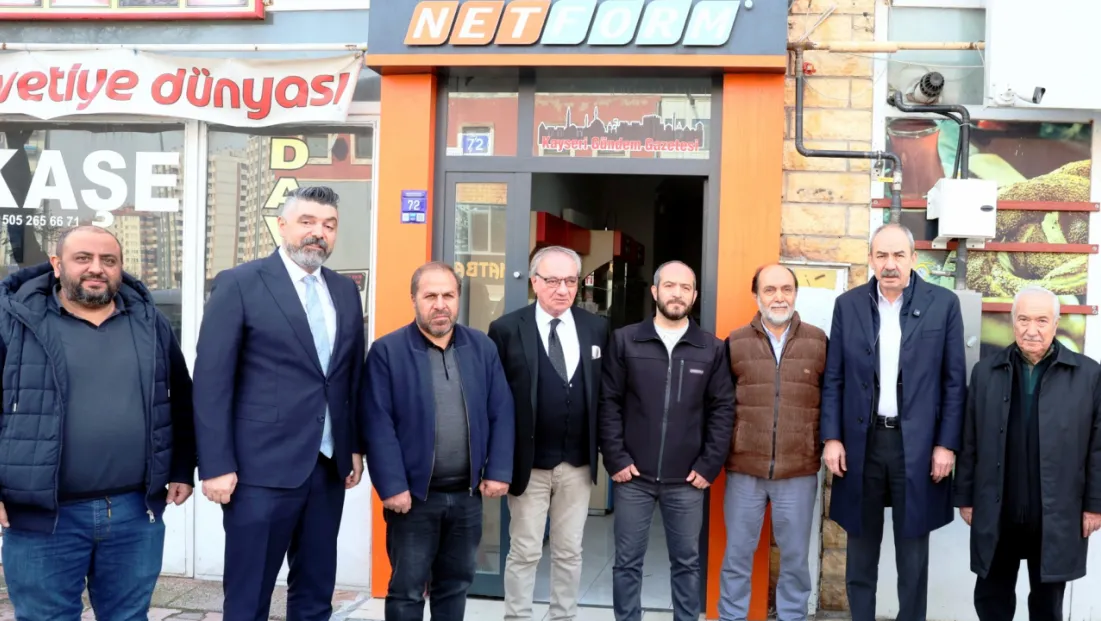 Başkan Gülsoy'dan Gazetemize Ziyaret