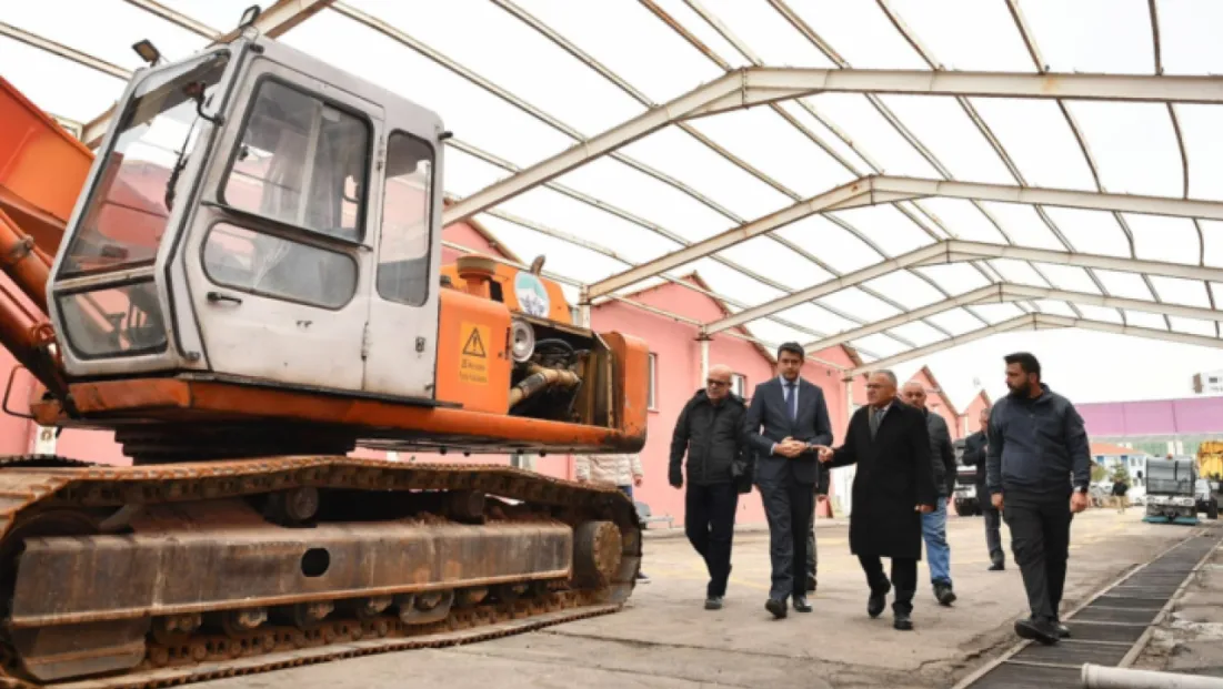 Büyükşehir Makina İkmal'de 520 araca bakım onarım yapıldı