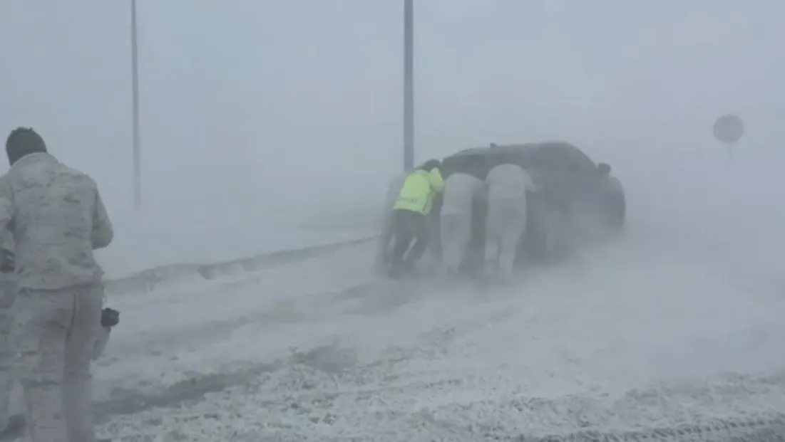 Erciyes yolu çift yönlü trafiğe kapatıldı