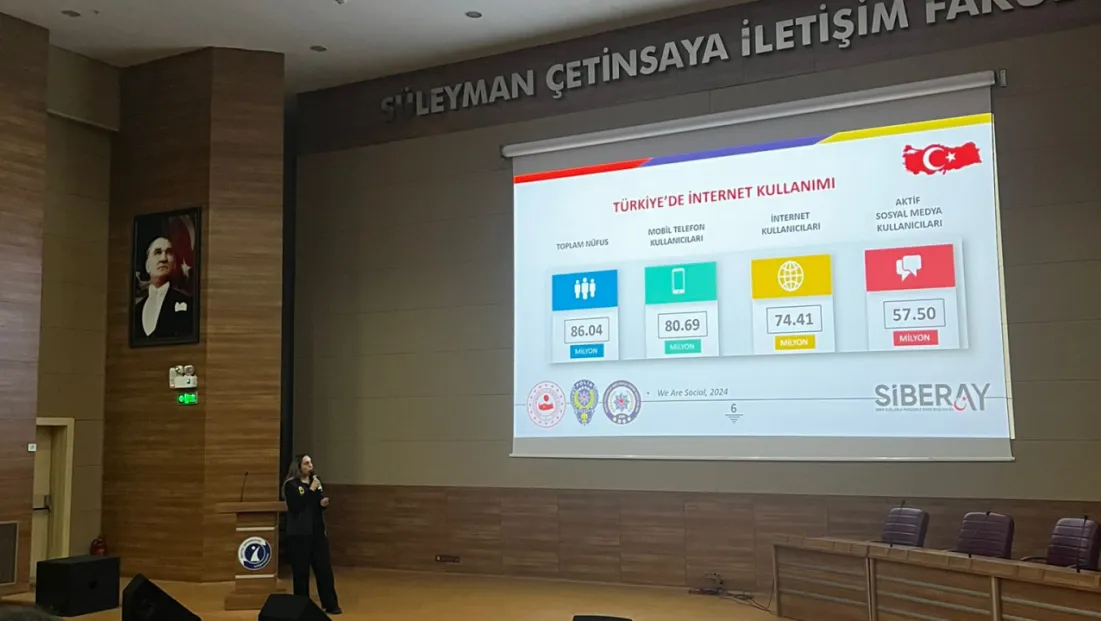 ERÜ’de ‘Bağımlılıkla Mücadele ve Güvenlik’ konulu seminer düzenlendi