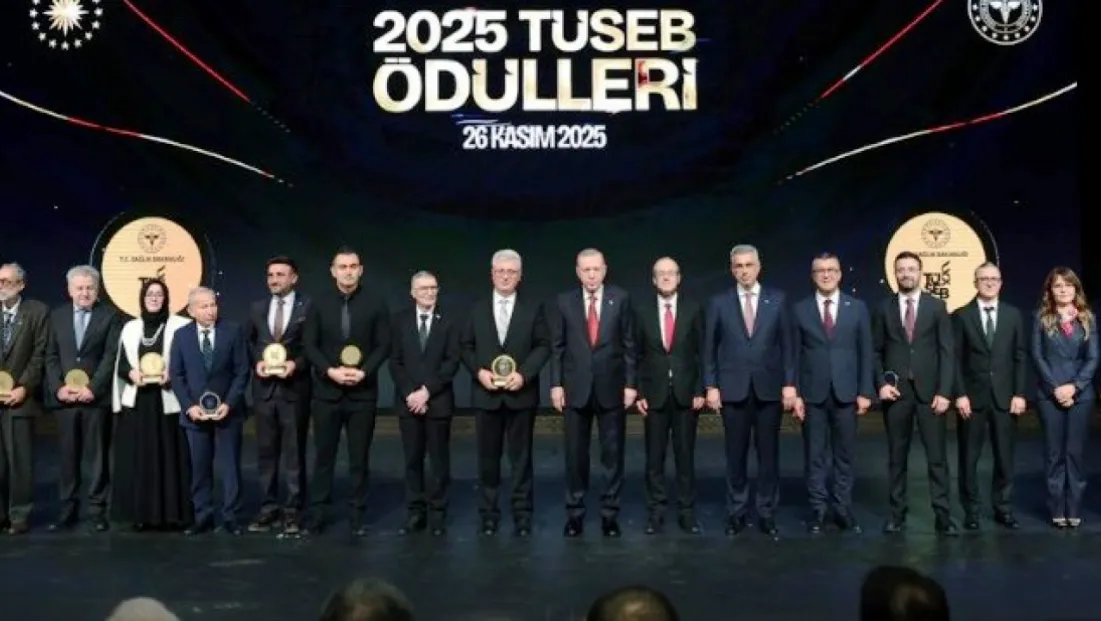 ERÜ Eczacılık Fakültesi Öğretim Üyesi Profesör Doktor Yılmaz TÜSEB-Teşvik ödülü aldı