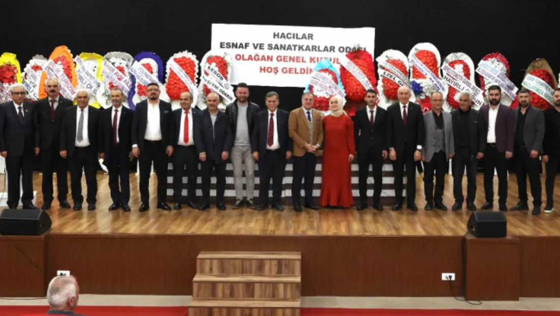 Hacılar Esnaf ve Sanatkârlar Odası 7. Olağan Genel Kurulu Gerçekleşti