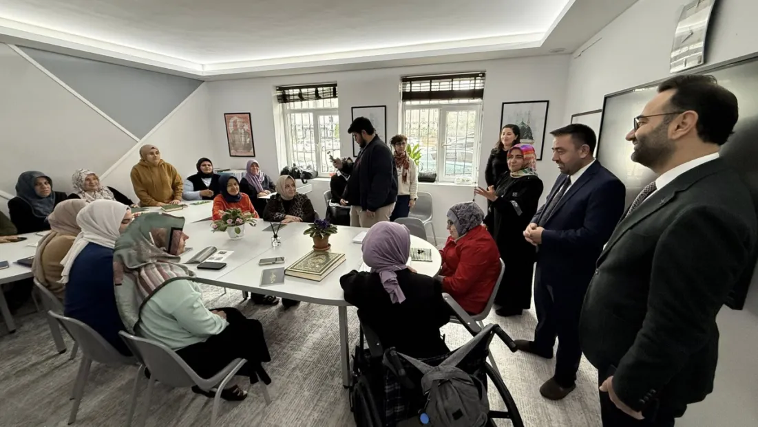 İl Müftüsü Durmuş Ayvaz,  Engelsiz Kur'an Kursu'nu Ziyaret Etti