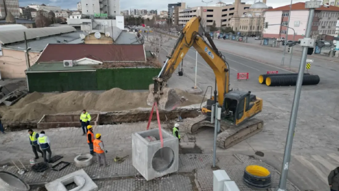 Kartal Kavşağı için 20 milyonluk altyapı çalışması