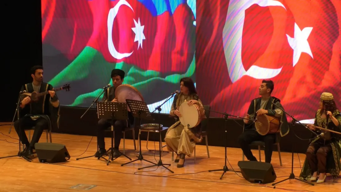 Kayseri’de Azerbaycan ezgileri: “Kardeşliğimiz Ebedidir” konseri düzenlendi