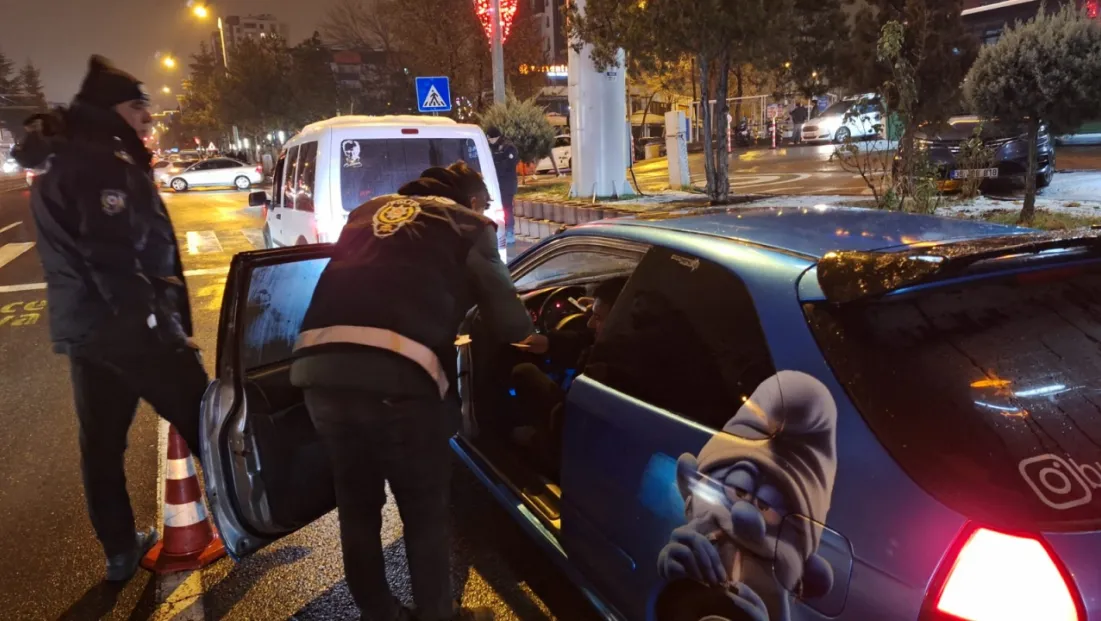 Kayseri'de yılbaşı huzuru için güvenlik denetimleri gerçekleştirildi