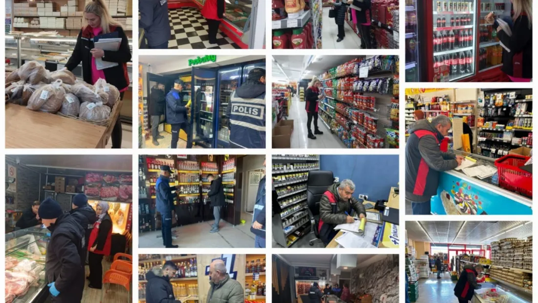 Kayseri’de yılbaşında denetimi