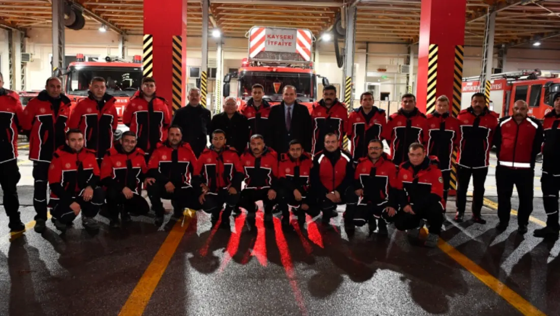 Kayseri İtfaiyesi 11 bin olaya müdahale etti