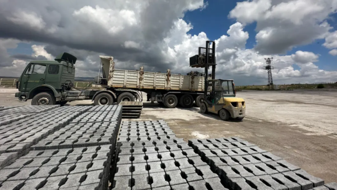 Kayseri Kırsalına 109 milyon liralık kilitli parke yatırımı