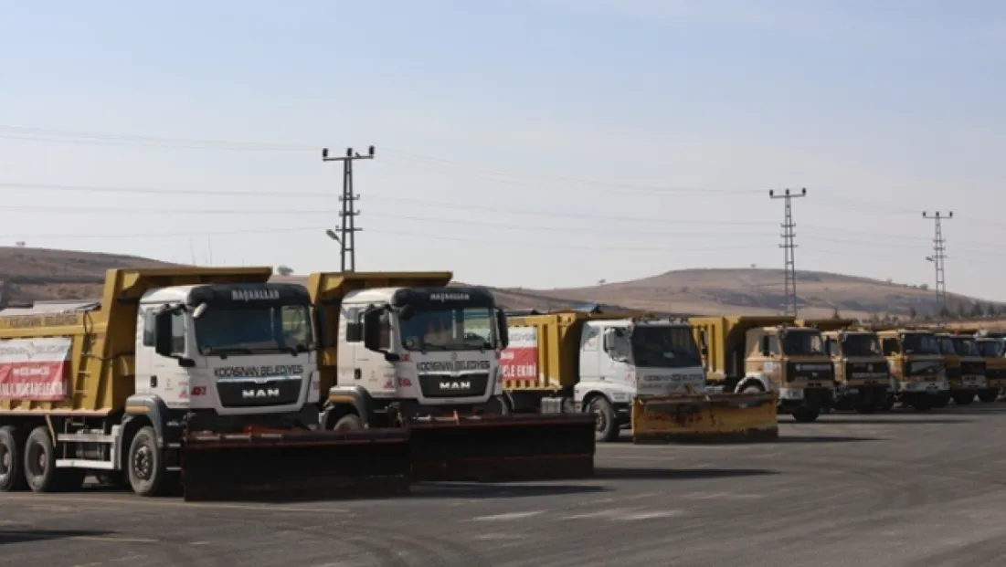 Kocasinan Belediyesi Kış Hazırlıklarını Tamamladı