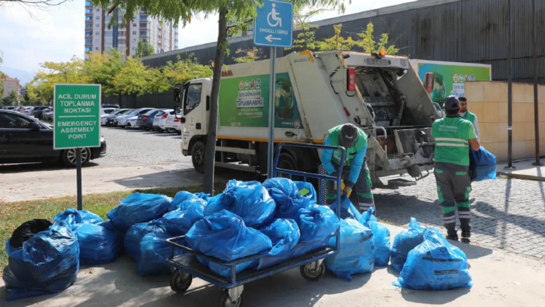 Kocasinan Belediyesi'nden Geri Dönüşümde Örnek İş Birliği