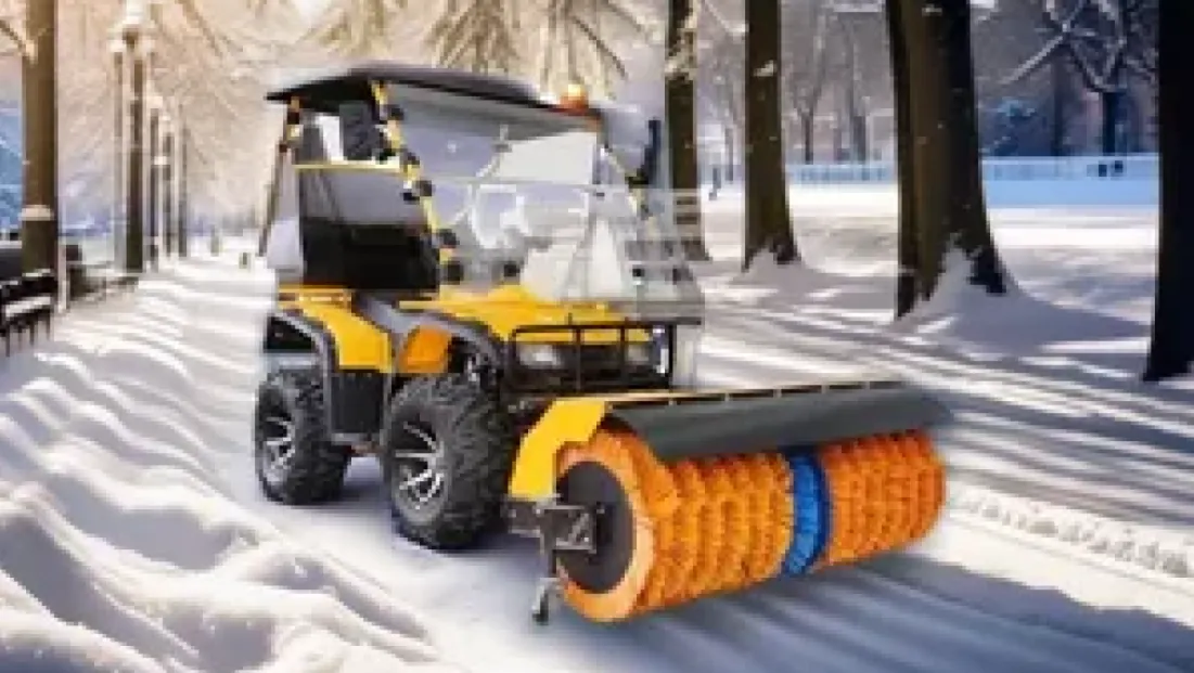 Kocasinan’da Modern Araçlarla Karla Mücadele