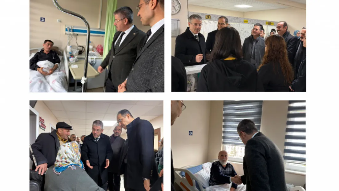 Milletvekili Çopuroğlu'dan Hastane Ziyareti