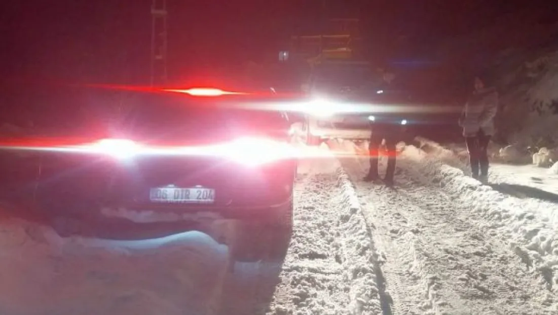 Mahsur kalan 2 vatandaş kurtarıldı