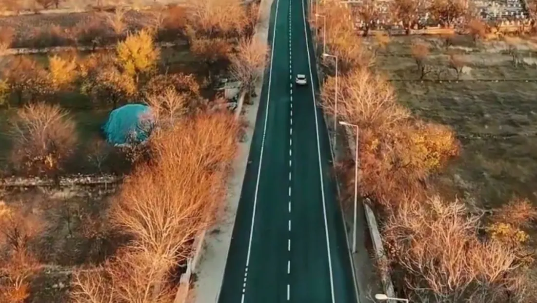 Melikgazi Belediyesi’nden Gesi asfalt ve peyzaj çalışması