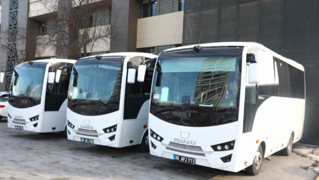 Melikgazi’de, Araç Filosu Daha da Güçleniyor