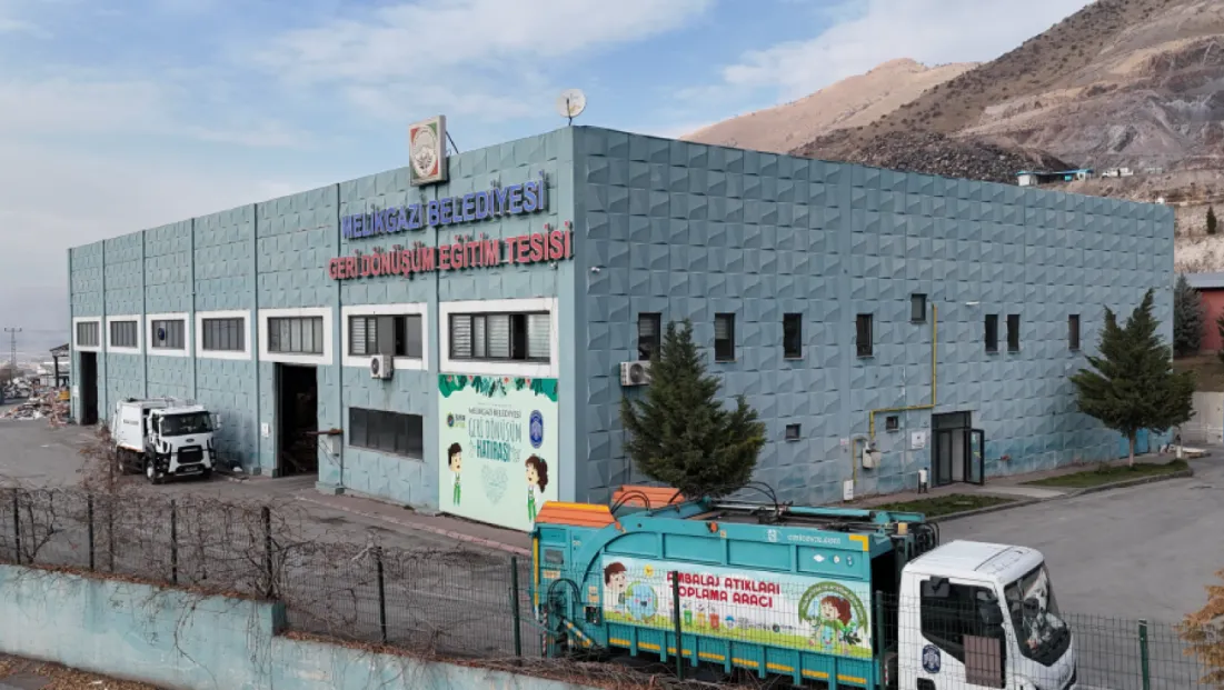Melikgazi'de Yıllık 9000 Ton Atık Geri Dönüşümle Ekonomiye Kazandırılıyor