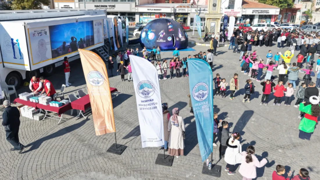 Mobil Dijital Gençlik Merkezi İncesu'da