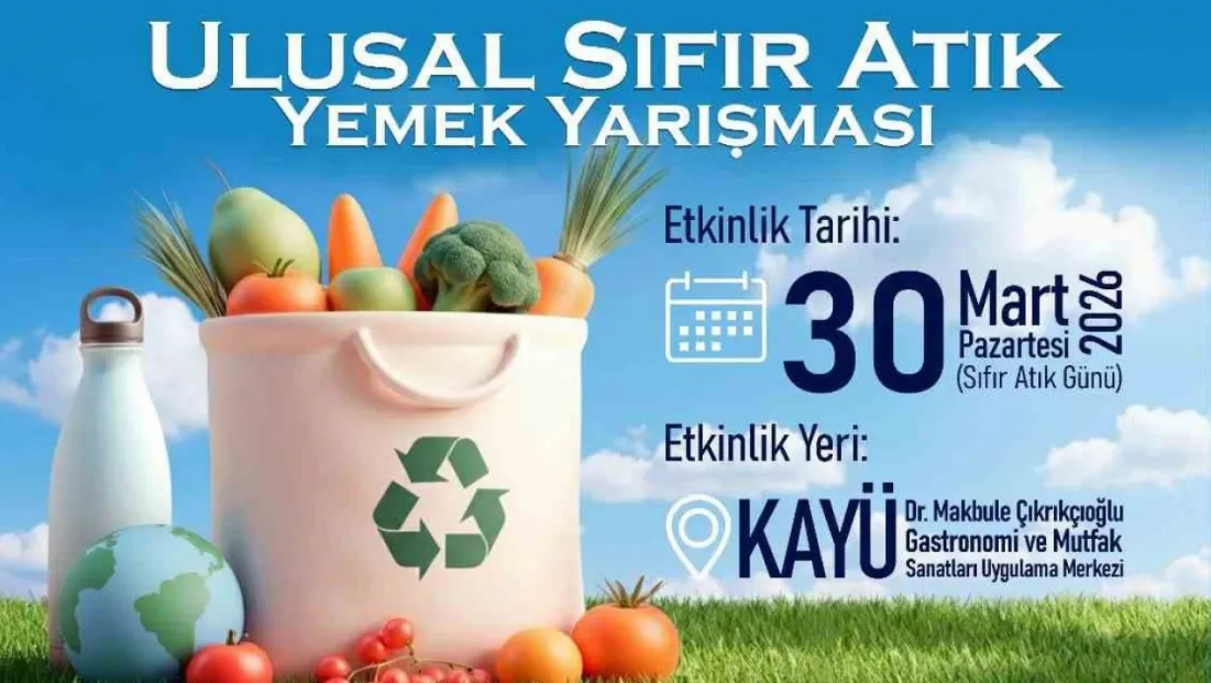 Mutfakta Çevre Bilinci: Talas'ta Ulusal Sıfır Atık Yemek Yarışması