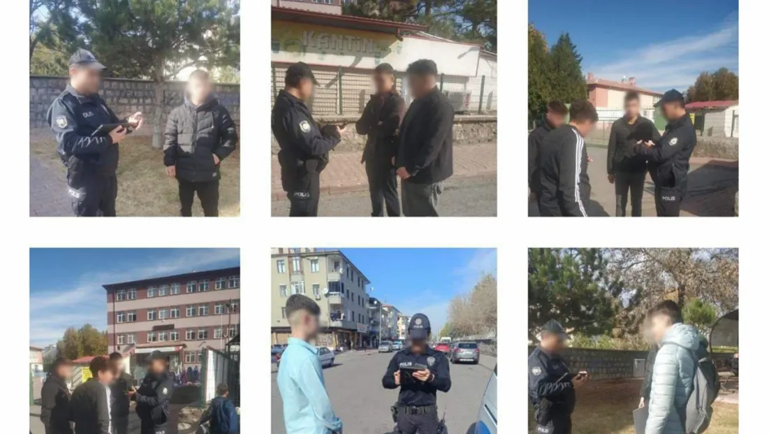 Okul çevresinde huzur uygulaması; 113 şahıs sorgulandı