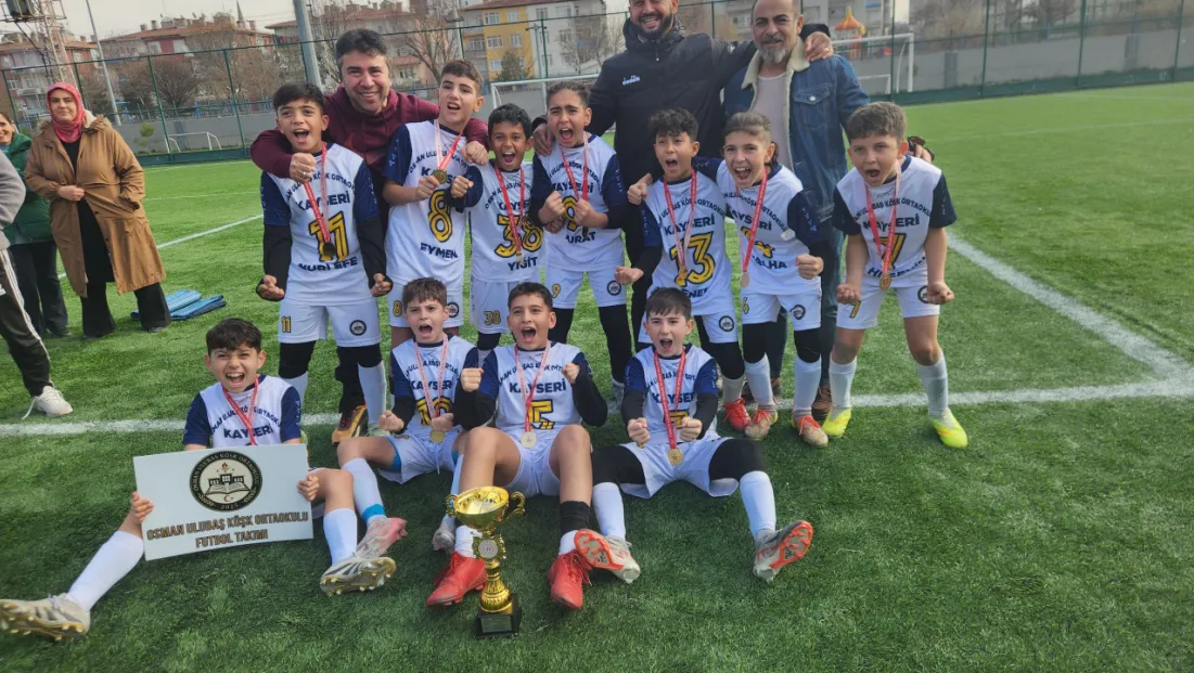 Okul Sporları Küçükler İl Birincisi Osman Ulubaş Köşk Ortaokulu oldu