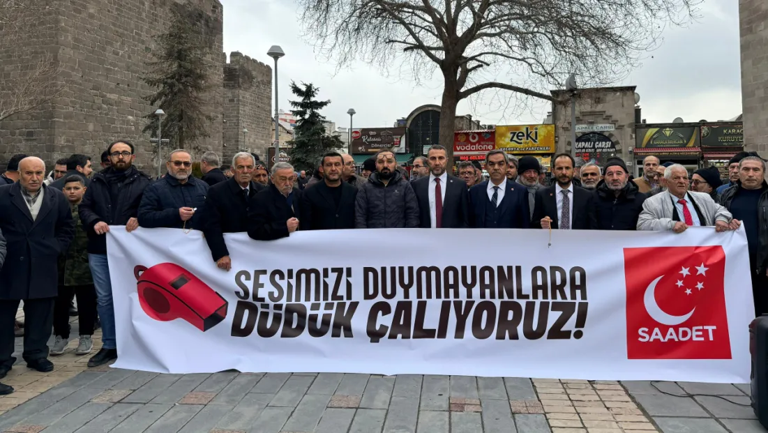Saadet Partisi Kayseri İl Teşkilatı: “Sesimizi Duymayanlara Düdük Çalıyoruz”