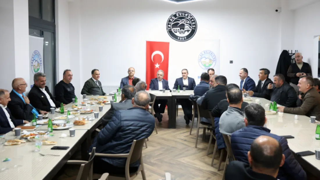 Talas'ta Muhtarlar Akçakaya'da Buluştu