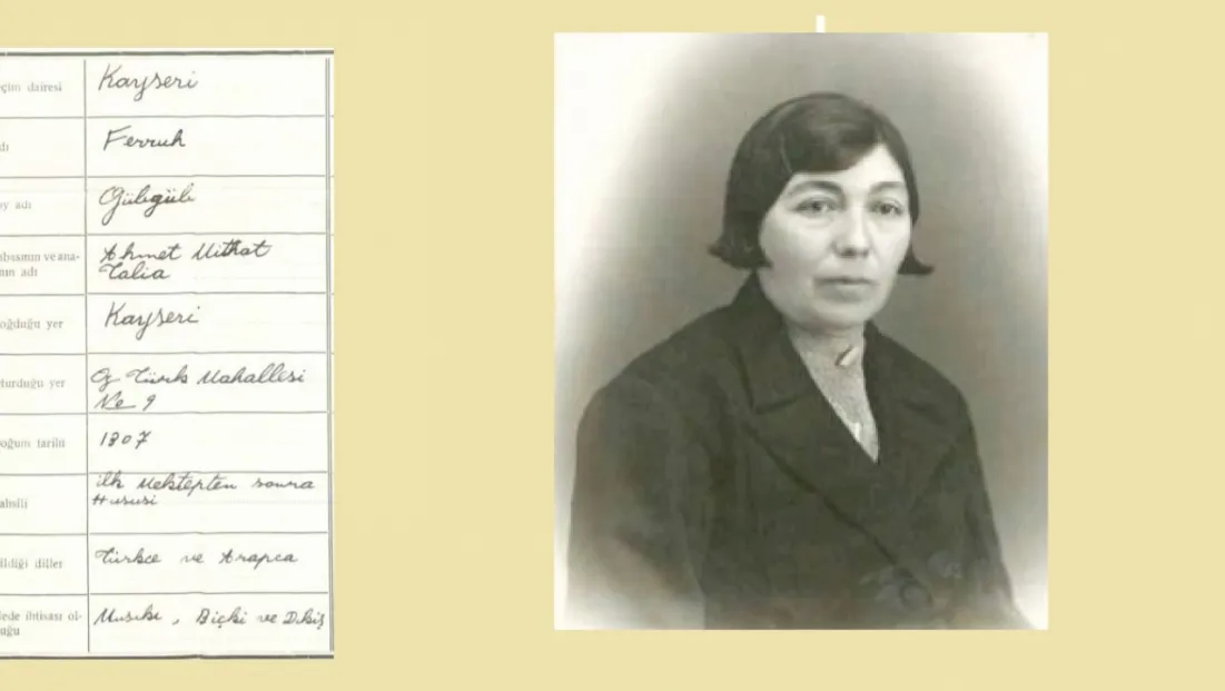 Türkiye’nin ilk kadın milletvekili: Kayserili Ferruha Güpgüp