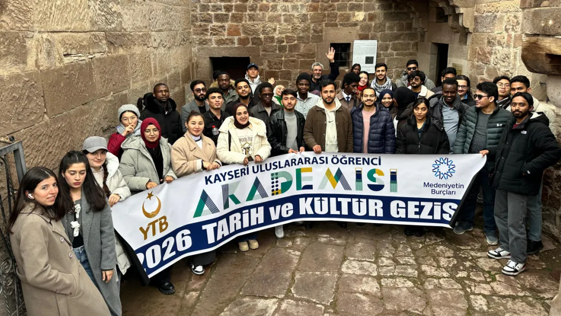 Uluslararası Öğrenciler Kayseri’nin Tarihî ve Kültürel Mirasını Keşfetti