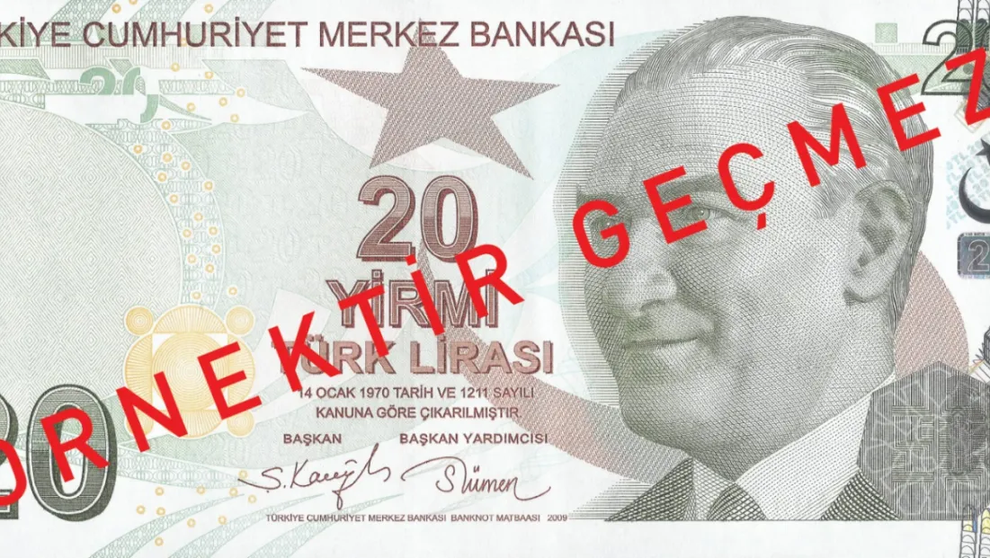 Yeni 20 TL’lik banknotlar tedavüle giriyor