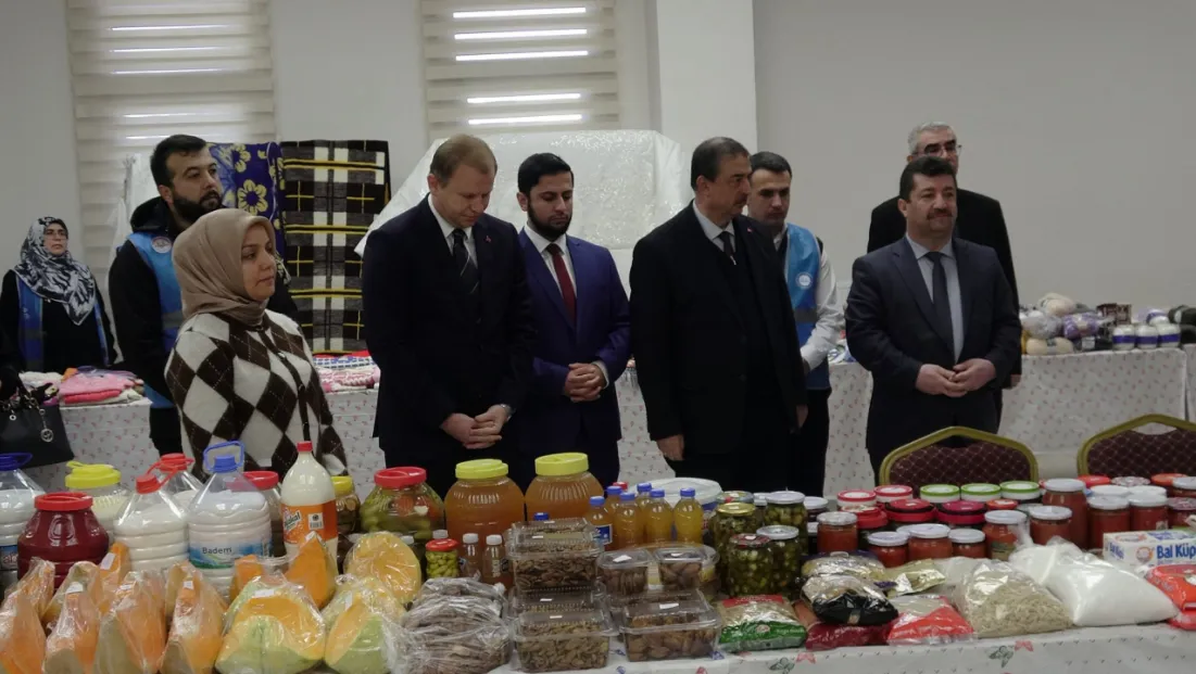 Yeşilhisar’da Gazze’ye yardım kermesi düzenlendi