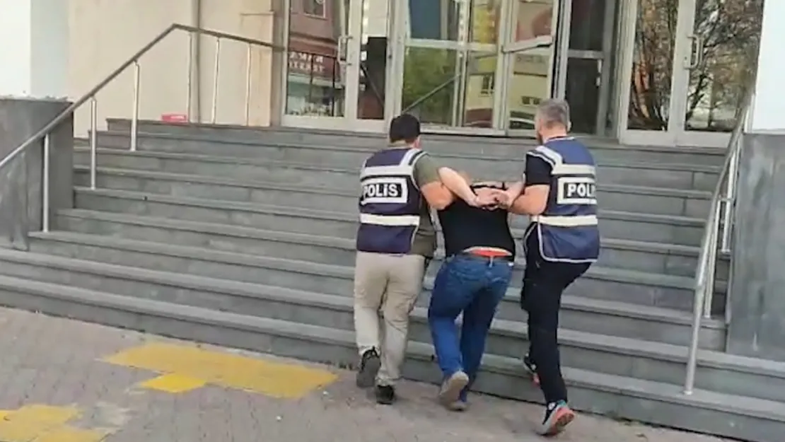 10 yıl kesinleşmiş hapis cezasıyla aranan şahıs yakalandı