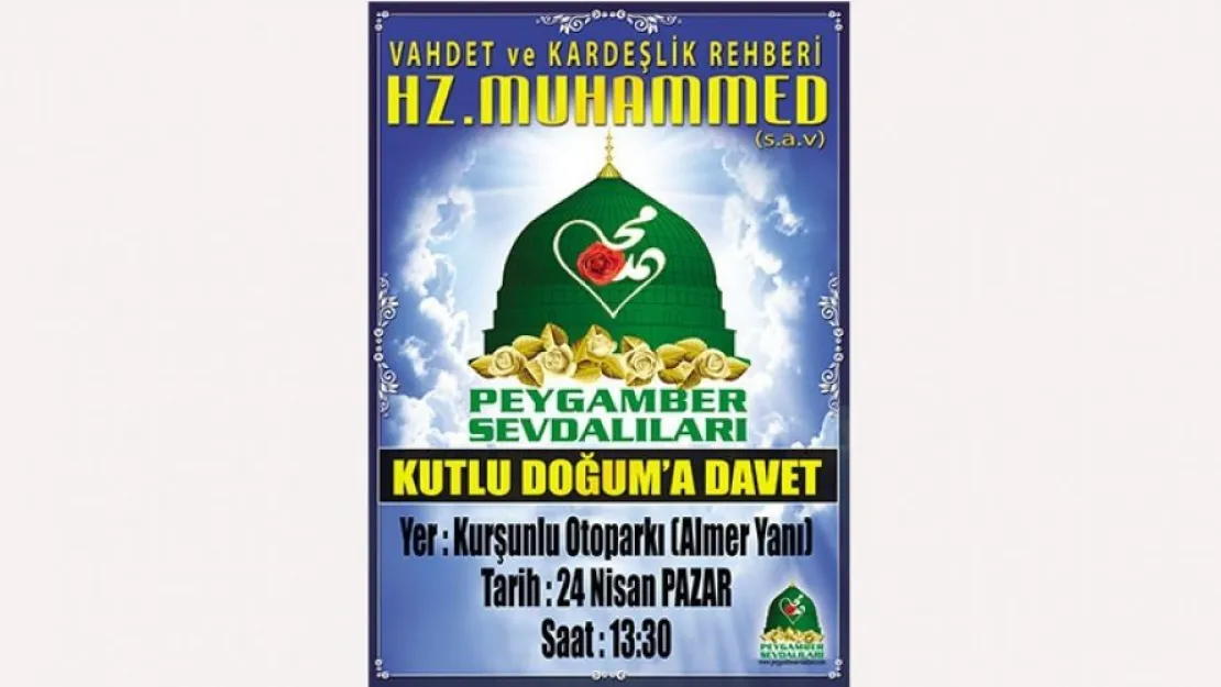Peygamber sevdalılarından kutlu doğum etkinliği