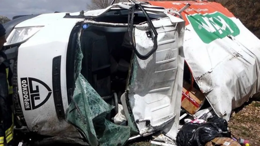 Sarız'da trafik kazası: 2 yaralı
