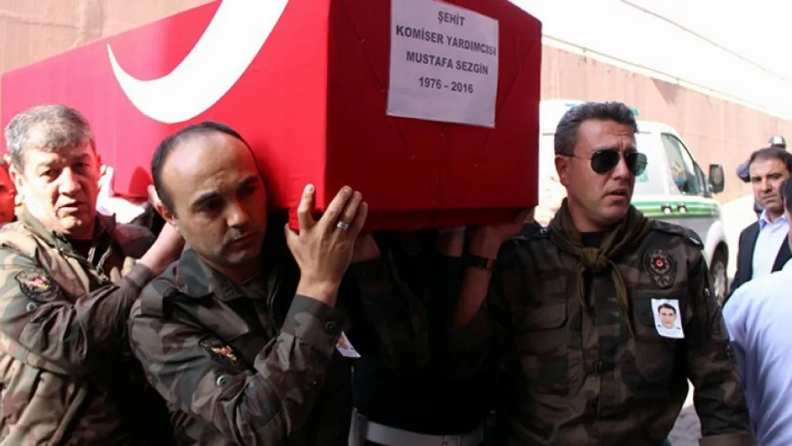 Şehit Sezgin'in cenazesi memleketine getirildi