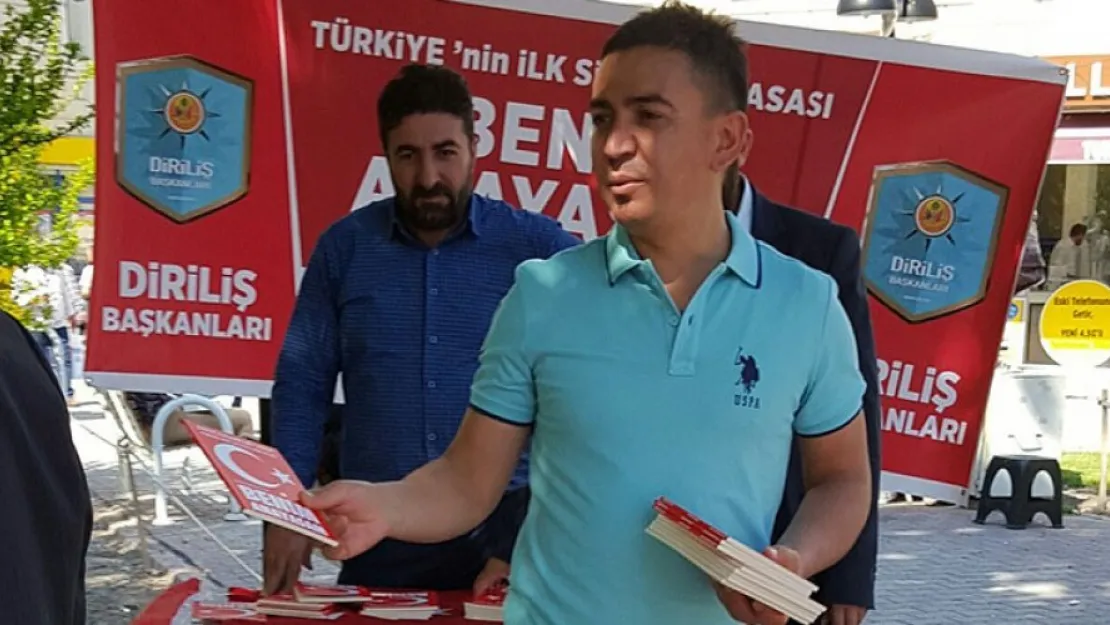 'Benim anayasam' standı açıldı