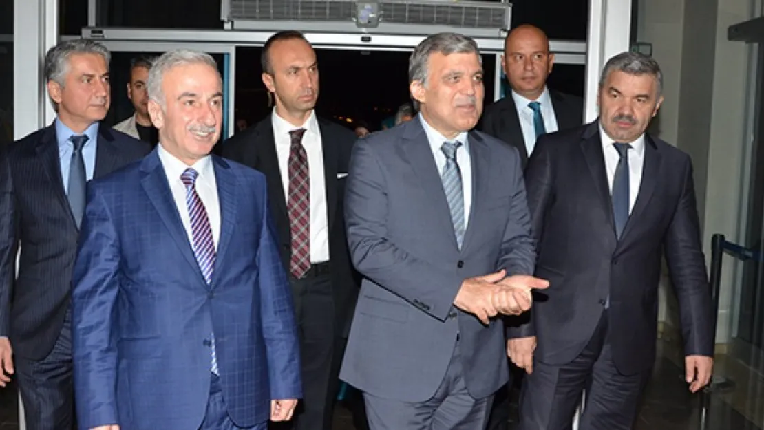 Abdullah Gül Kayseri'de