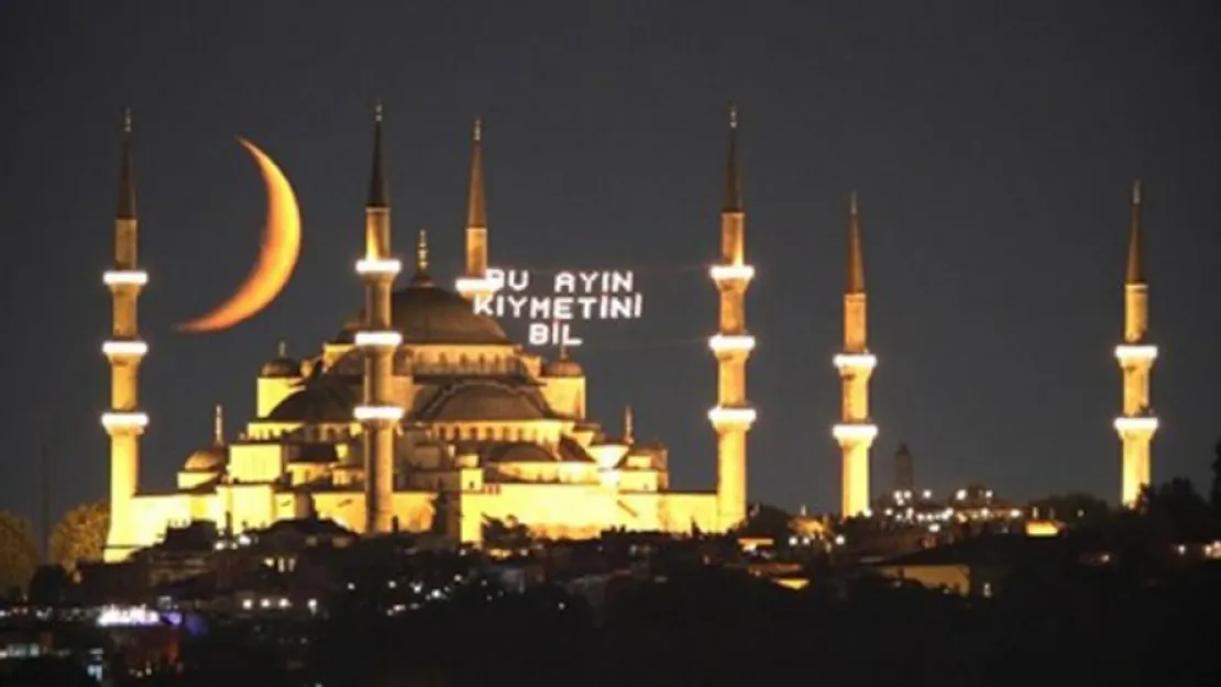 İnfak Ayı Ramazan Hoş Geldin