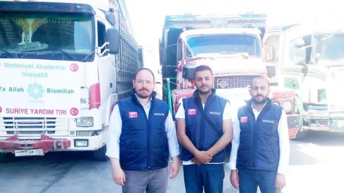 Medeniyet Akademisi'nden Suriye'ye insani yardım konvoyu