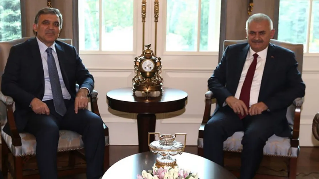 Başbakan Yıldırım, 11. Cumhurbaşkanı Gül ile görüştü