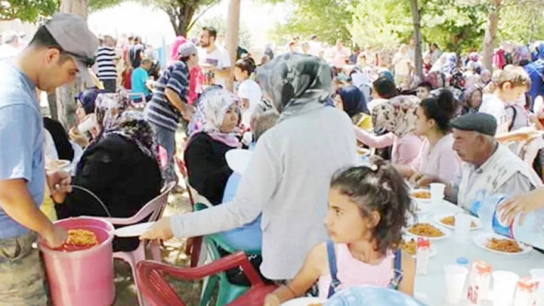 Obruk pilav şenliğinde buluştu