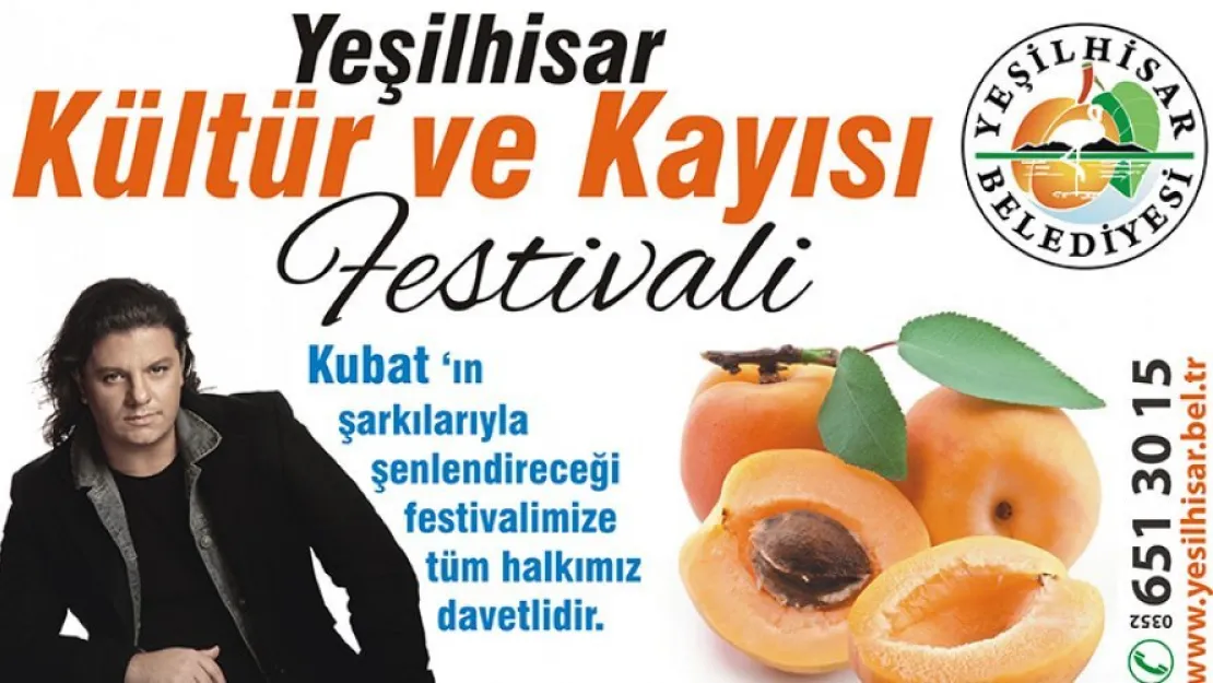 Yeşilhisar festivali başlıyor