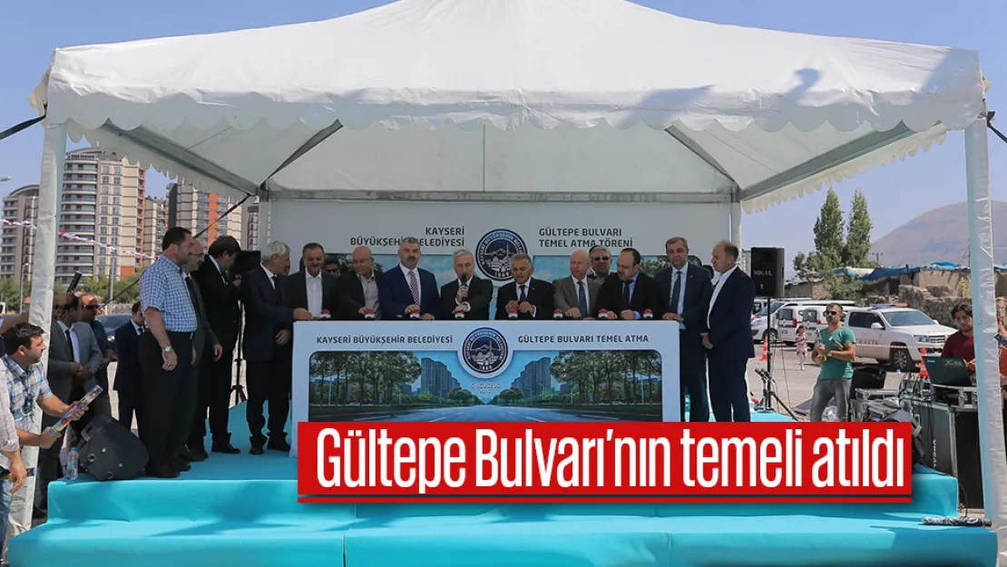 Gültepe Bulvarı'nın temeli atıldı