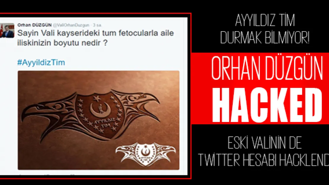 Orhan Düzgün Hacklendi